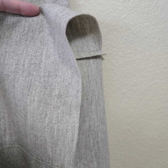 RAG & BONE Yan Japenses Wool Long-Sleeve Midi Dress Sz Small Heather Minimalist - Picture 9 of 15